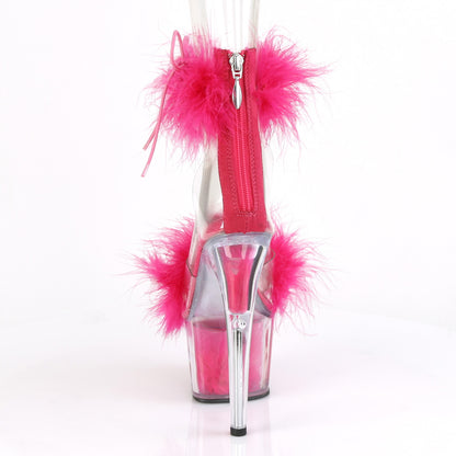 【PLEASER】ADORE-724F プラットフォームシューズ Clr-H. Pink Fur/H. Pink Fur【取寄】