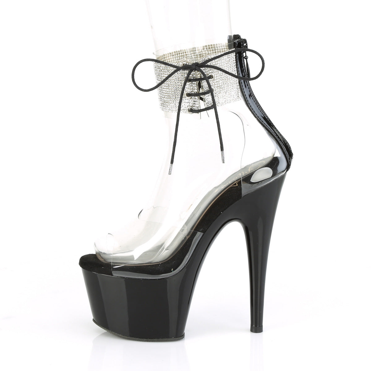 【PLEASER】ADORE-724RS プラットフォームシューズ Clr/Blk【取寄】