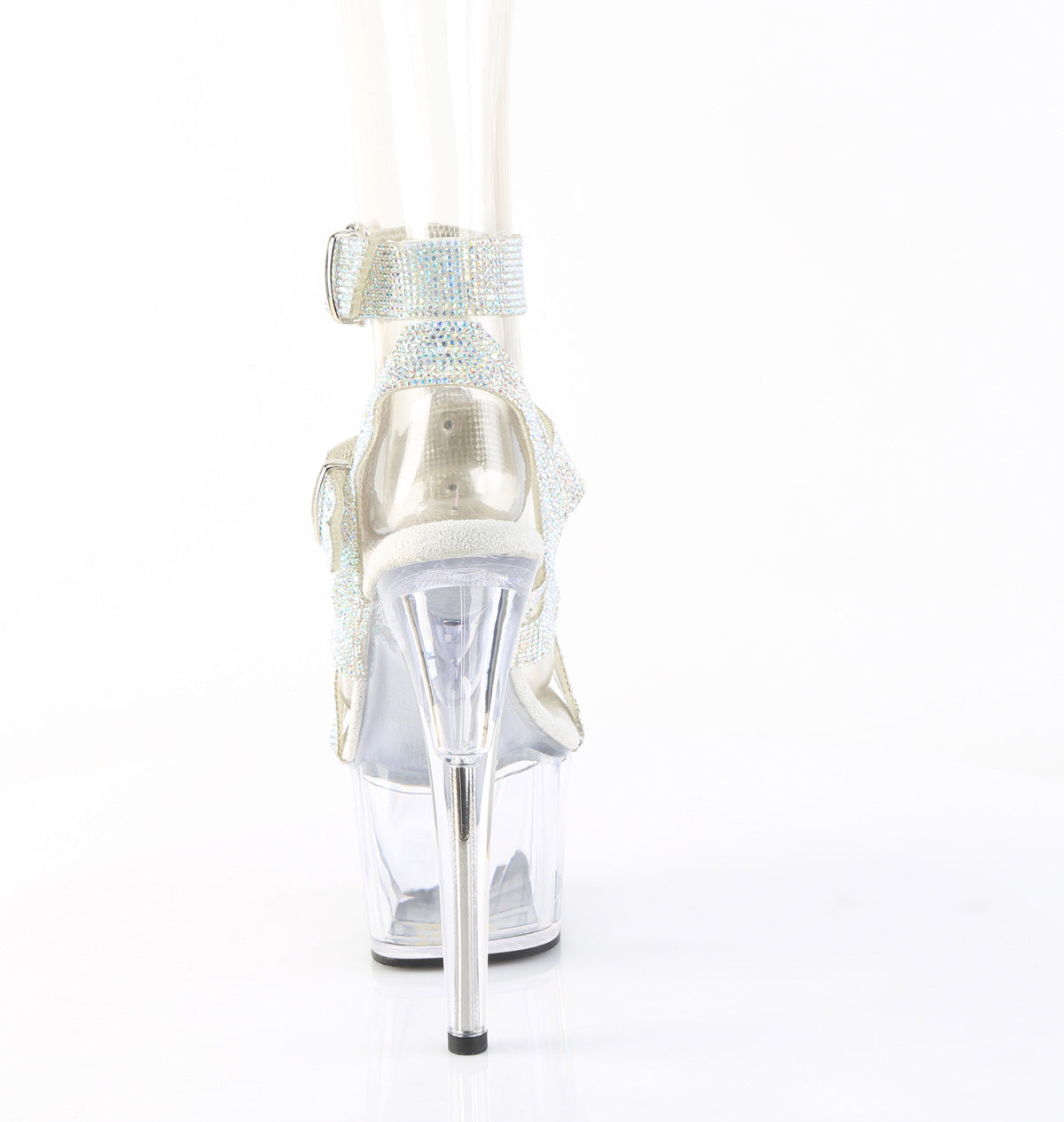 【PLEASER】ADORE-756RS プラットフォームシューズ Slv AB RS-TPU/Clr【取寄】