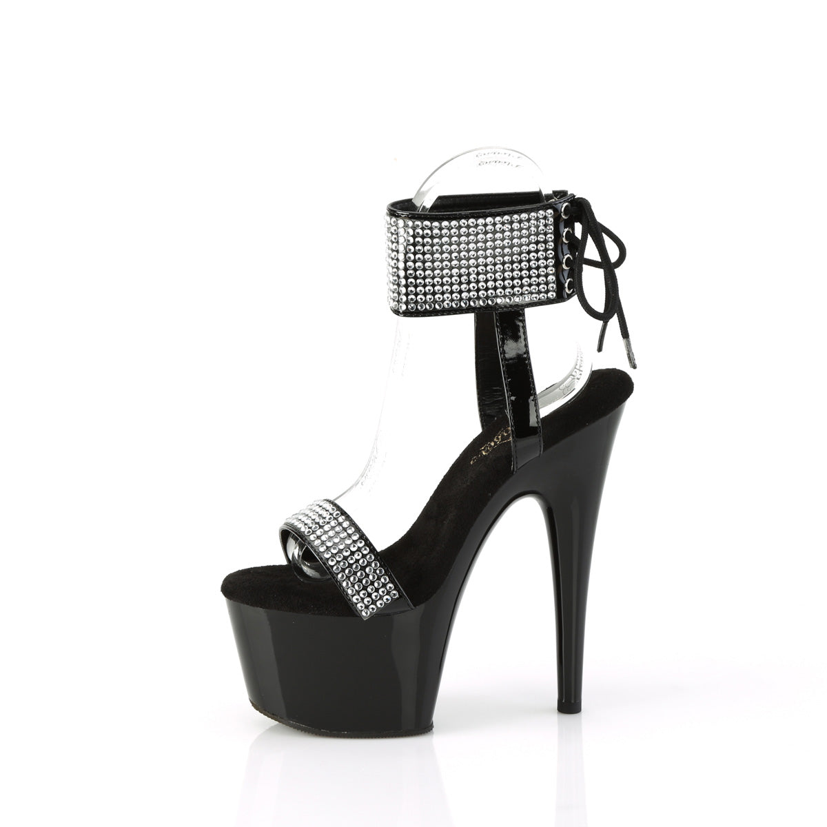 【PLEASER】ADORE-770 シューズ Blk Pat-RS/Blk【取寄】