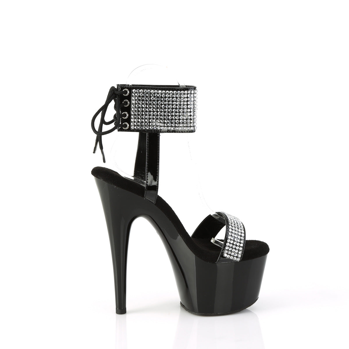 【PLEASER】ADORE-770 シューズ Blk Pat-RS/Blk【取寄】