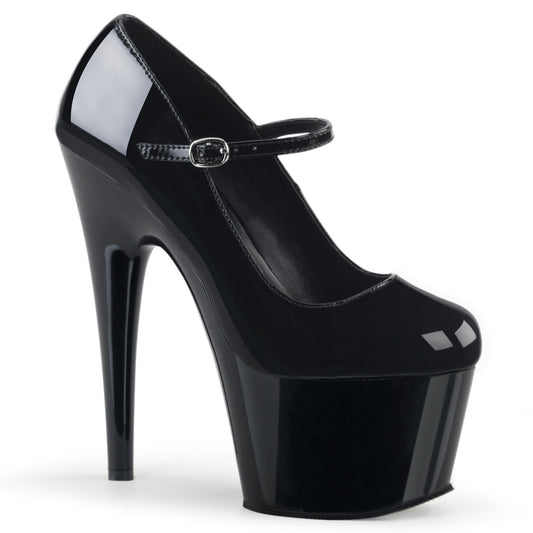 【PLEASER】ADORE-787 シューズ Blk Pat/Blk【取寄】