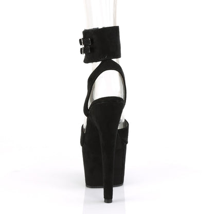 【PLEASER】ADORE-791FS シューズ Blk Faux Suede/Blk Faux Suede【取寄】