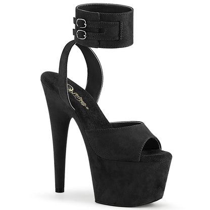 【PLEASER】ADORE-791FS シューズ Blk Faux Suede/Blk Faux Suede【取寄】