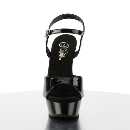 【PLEASER】ALLURE-609 プラットフォームシューズ Blk Pat/Blk【取寄】