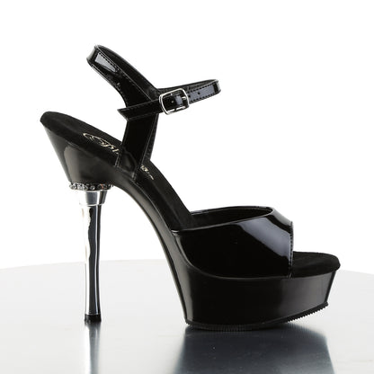 【PLEASER】ALLURE-609 シューズ Blk Pat/Blk【取寄】