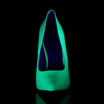 【PLEASER】AMUSE-20 シングルソールシューズ Neon Green Pat【取寄】