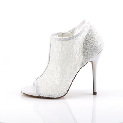 【FABULICIOUS】AMUSE-56 シューズ Ivory Lace-Mesh【取寄】