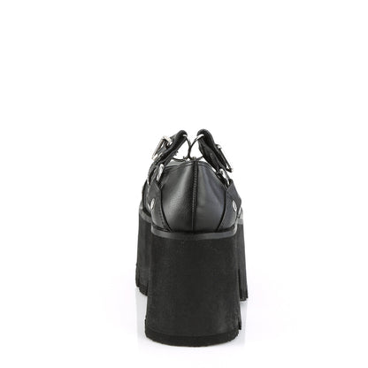 【DEMONIA】ASHES-33 ヒール Blk Vegan Leather【取寄】