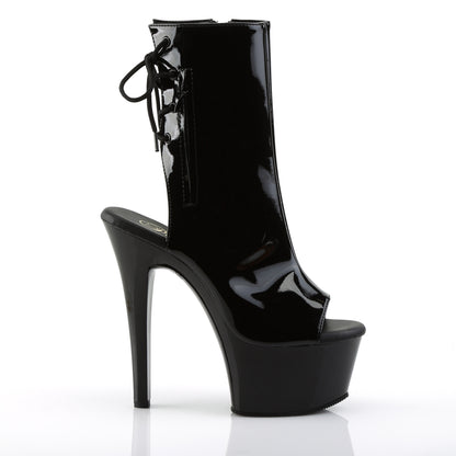 【PLEASER】ASPIRE-1018 シューズ Blk Pat/Blk【取寄】