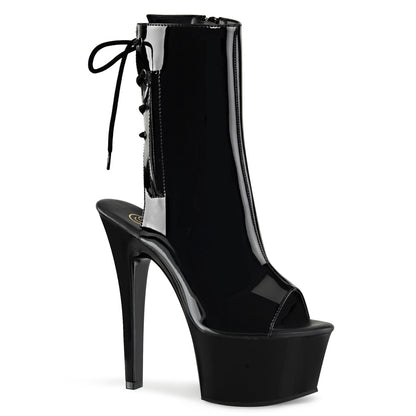 【PLEASER】ASPIRE-1018 シューズ Blk Pat/Blk【取寄】