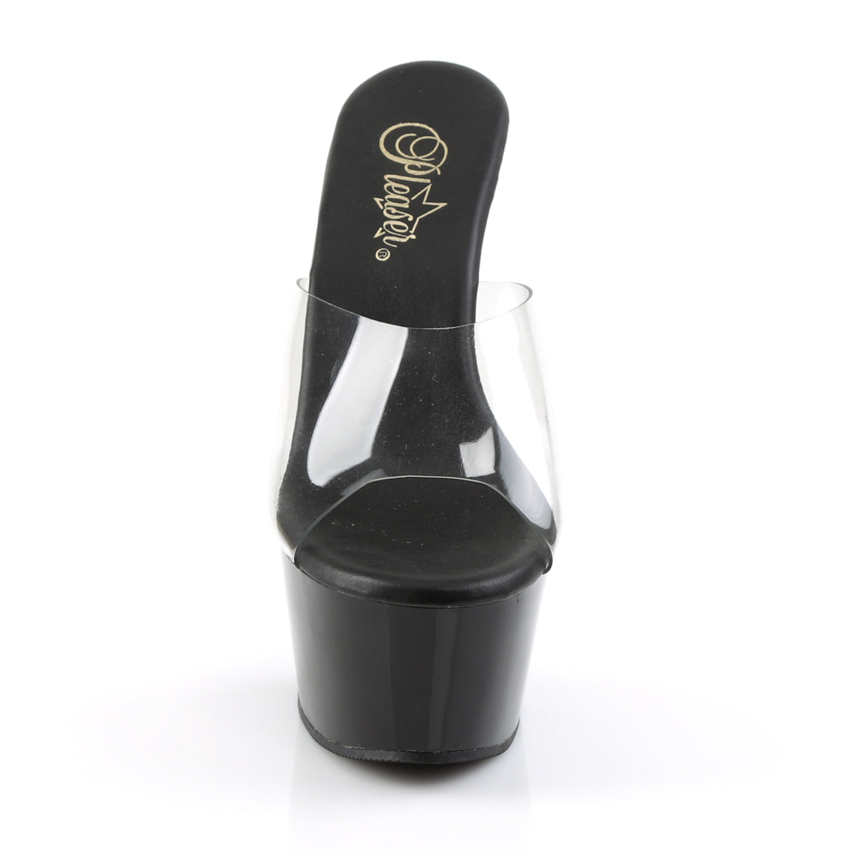 【PLEASER】ASPIRE-601 プラットフォームシューズ Clr/Blk Matte【取寄】