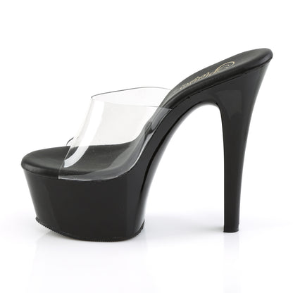 【PLEASER】ASPIRE-601 シューズ Clr/Blk Matte【取寄】