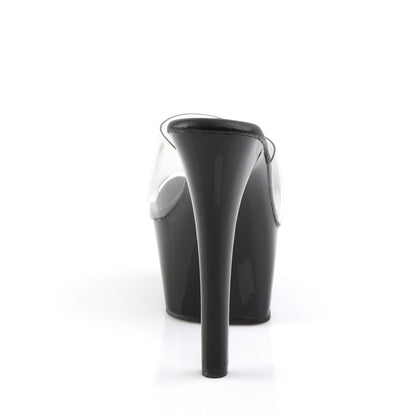 【PLEASER】ASPIRE-601 プラットフォームシューズ Clr/Blk Matte【取寄】