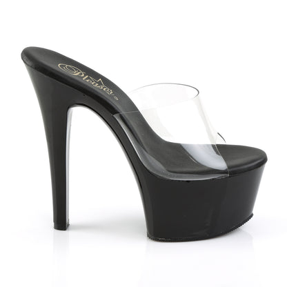 【PLEASER】ASPIRE-601 シューズ Clr/Blk Matte【取寄】