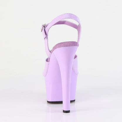 【PLEASER】ASPIRE-609 プラットフォームシューズ Lavender Pat/Lavender【取寄】