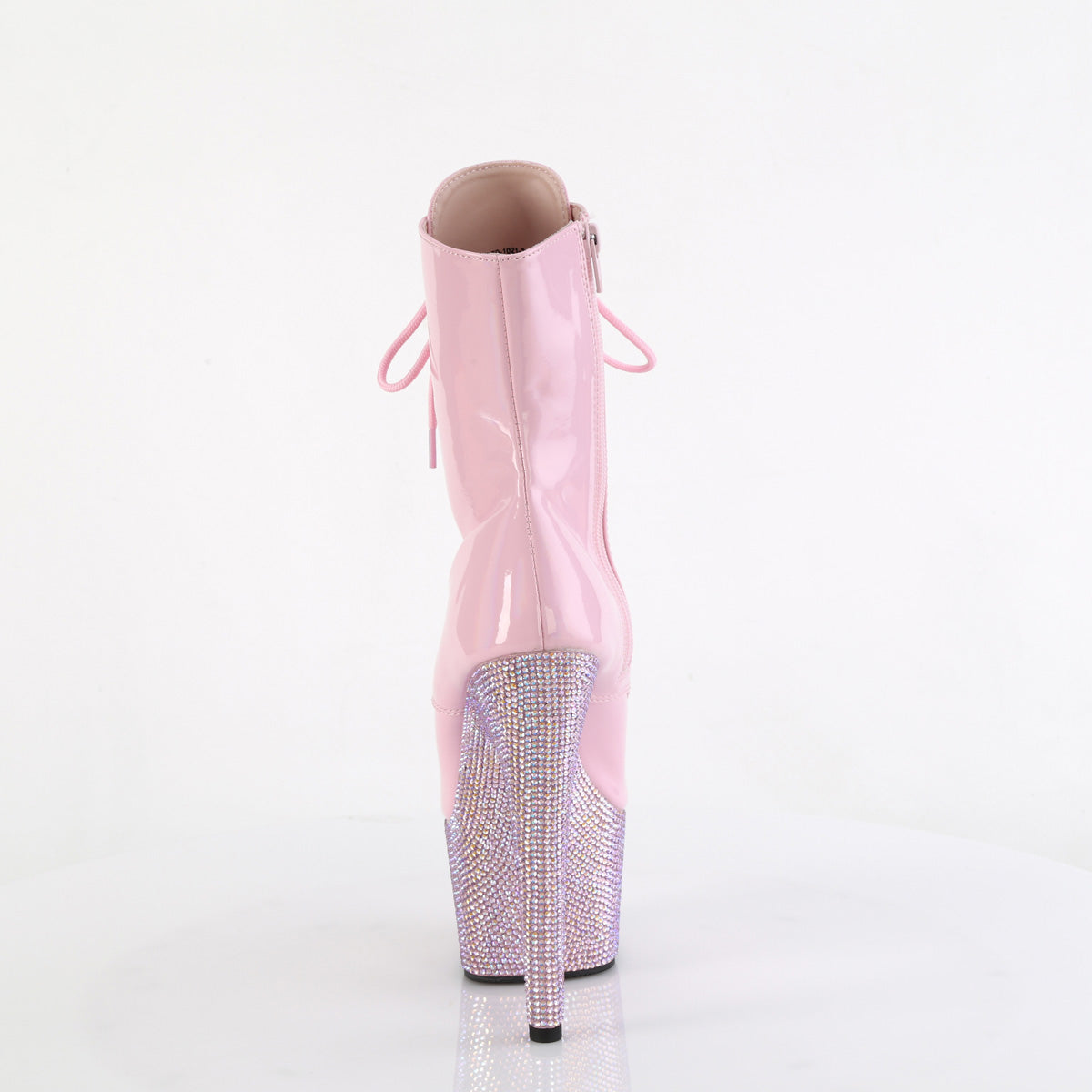 【PLEASER】BEJEWELED-1021-7 シューズ B. Pink Holo Pat/B. Pink AB RS【取寄】
