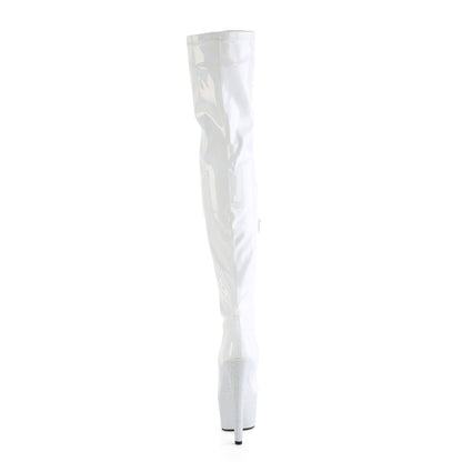 【PLEASER】BEJEWELED-3000-7 シューズ Wht Str Holo Pat/Wht RS【取寄】