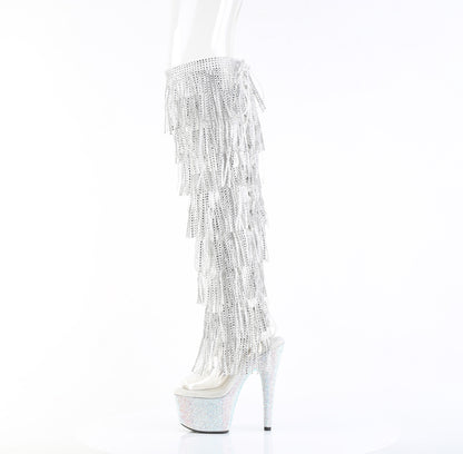 【PLEASER】BEJEWELED-3019C-RSF- シューズ Clr/Slv AB RS【取寄】