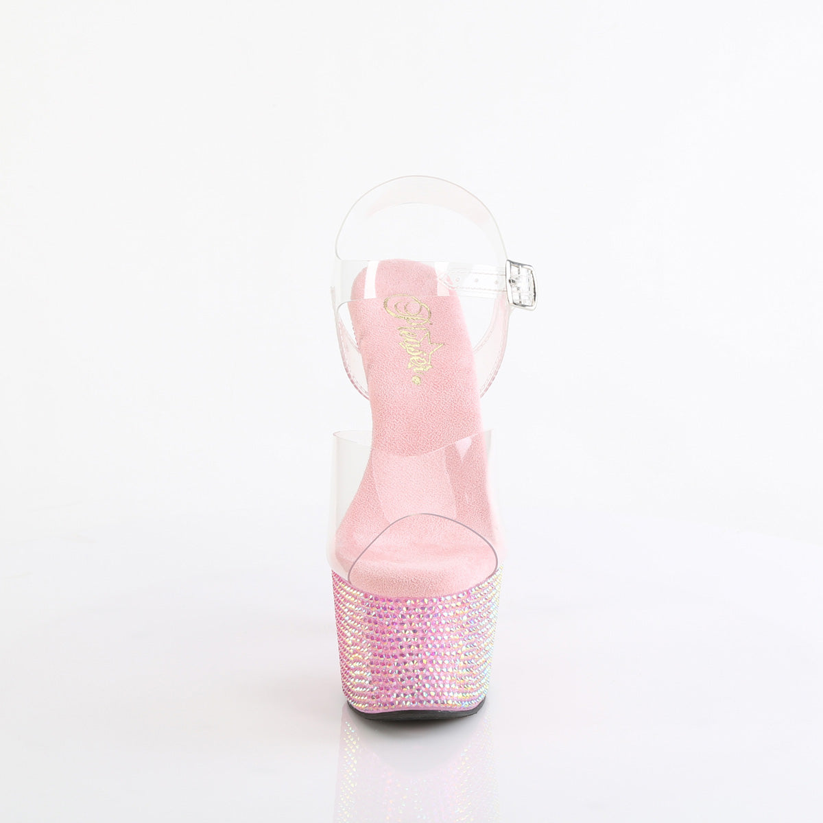【PLEASER】BEJEWELED-708RRS プラットフォームシューズ Clr/B. Pink RS【取寄】