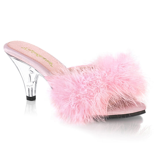 【FABULICIOUS】BELLE-301F ヒールシューズ B. Pink Pu-Fur/Clr【取寄】