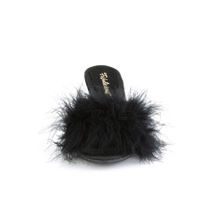 【FABULICIOUS】BELLE-301F シューズ Blk Pu-Fur/Clr【取寄】