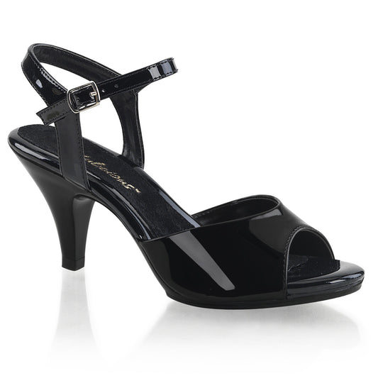 【FABULICIOUS】BELLE-309 ヒールシューズ Blk/Blk【取寄】