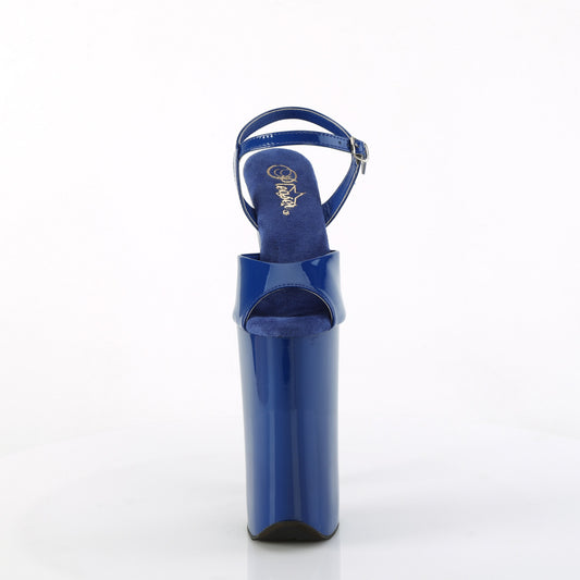 【PLEASER】BEYOND-009 プラットフォームシューズ Royal Blue Pat/Royal Blue【取寄】