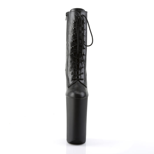 【PLEASER】BEYOND-1020 シューズ Blk Faux Leather/Blk Matte【取寄】