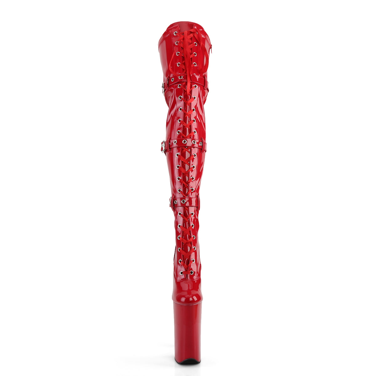 【PLEASER】BEYOND-3028 シューズ Red Stretch Pat/Red【取寄】