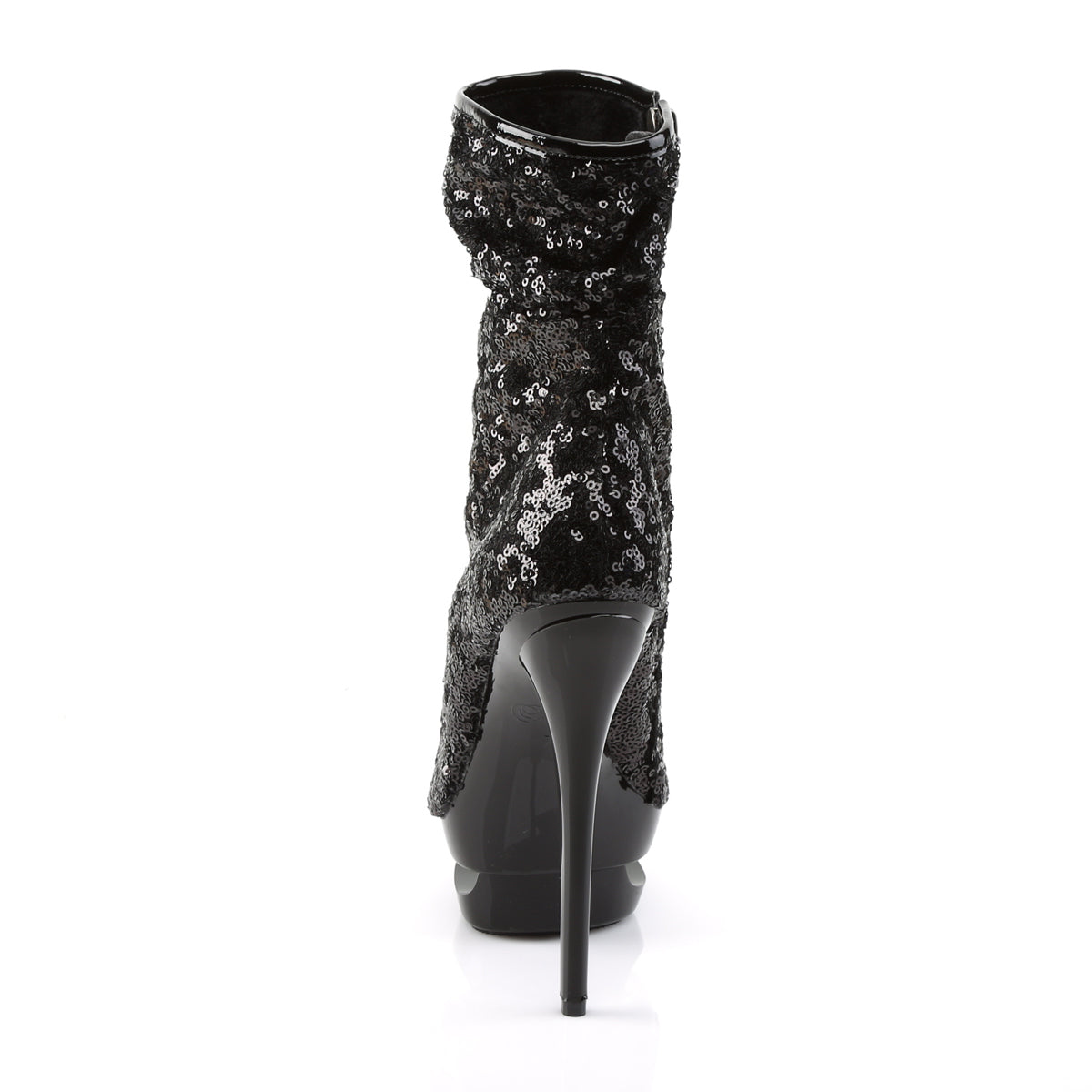 【PLEASER】BLONDIE-R-1008 シューズ Blk Sequins/Blk【取寄】