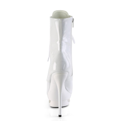 【PLEASER】BLONDIE-R-1020 プラットフォームシューズ Wht Pat/Wht【取寄】