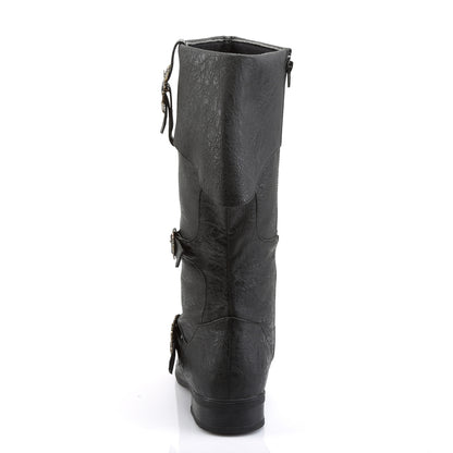 【FUNTASMA】CARRIBEAN-299 ブーツ Blk Distressed Pu【取寄】