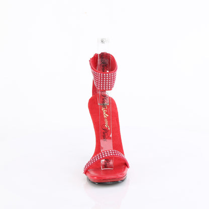 【FABULICIOUS】CHIC-40 シューズ Red Faux Leather-RS/Red【取寄】