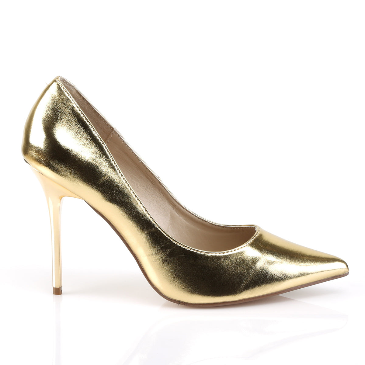 【PLEASER】CLASSIQUE-20 シングルソールシューズ Gold Met Pu【取寄】
