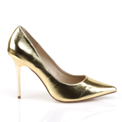 【PLEASER】CLASSIQUE-20 シングルソールシューズ Gold Met Pu【取寄】