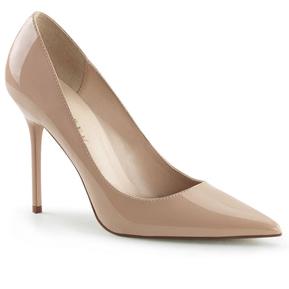【PLEASER】CLASSIQUE-20 シングルソールシューズ Nude Pat【取寄】