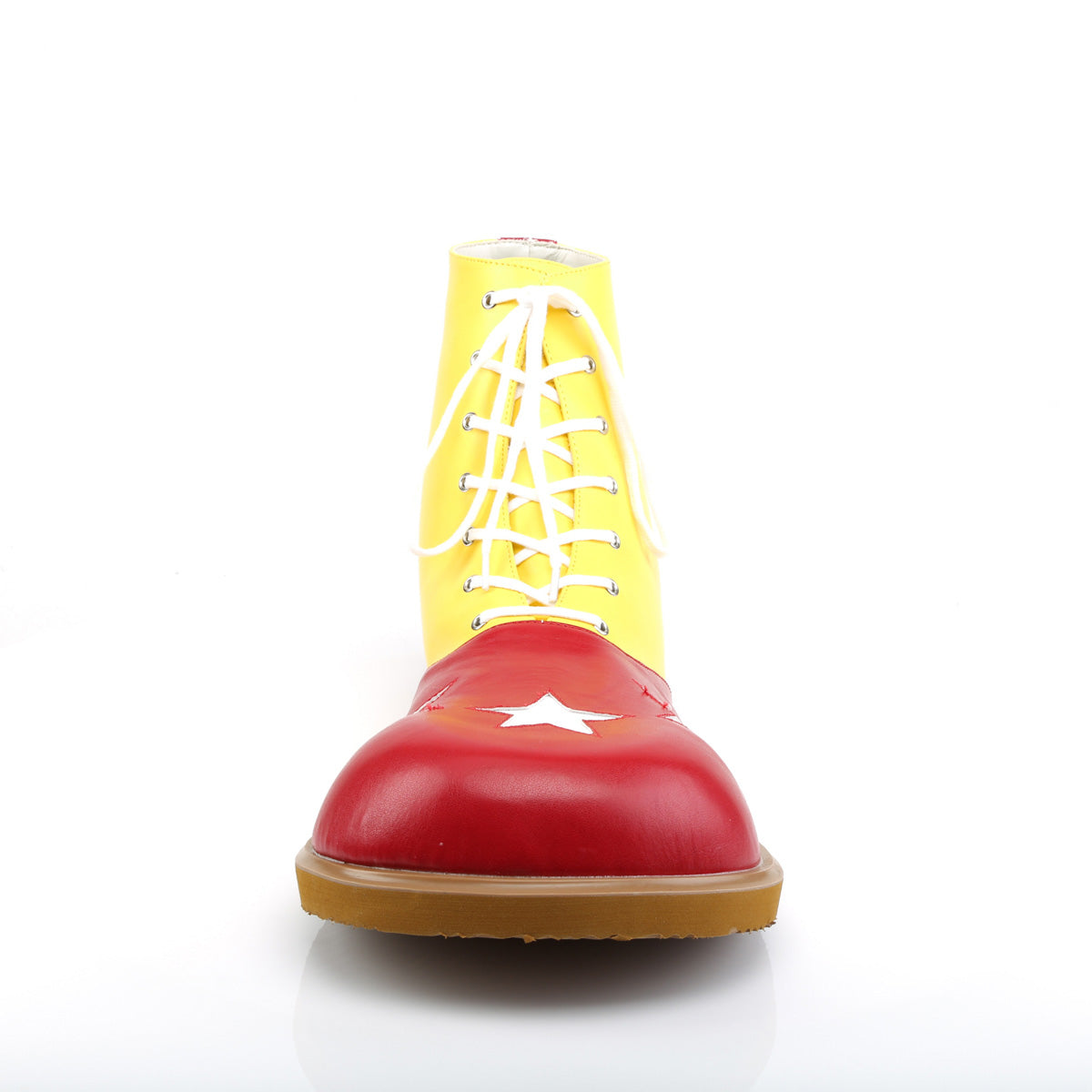 【FUNTASMA】CLOWN-02 ヒールシューズ Yellow-Red Pu【取寄】