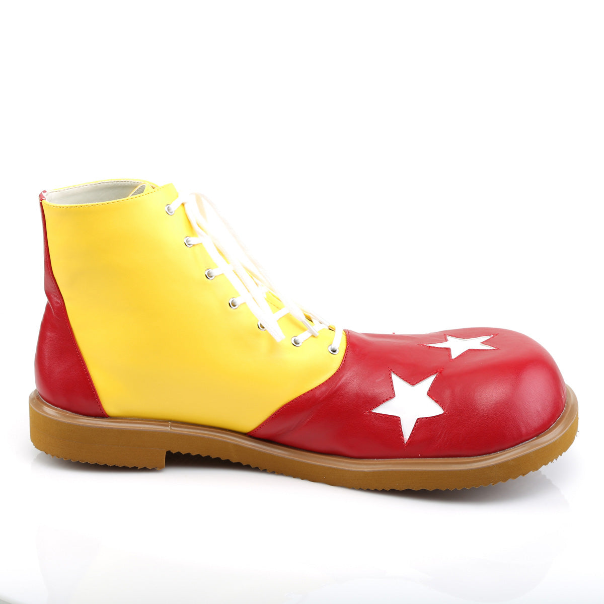 【FUNTASMA】CLOWN-02 ヒールシューズ Yellow-Red Pu【取寄】