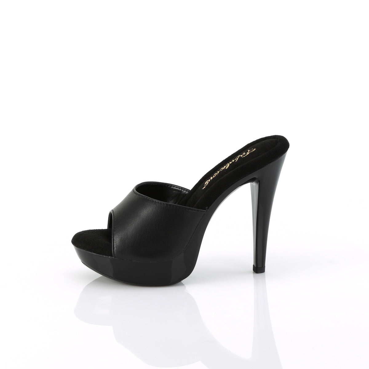 【FABULICIOUS】COCKTAIL-501L シューズ Blk Leather/Blk【取寄】