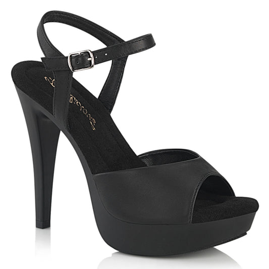 【FABULICIOUS】COCKTAIL-509 シューズ Blk Faux Leather/Blk Matte【取寄】