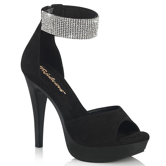 【FABULICIOUS】COCKTAIL-525 シューズ Blk Faux Suede/Blk Matte【取寄】