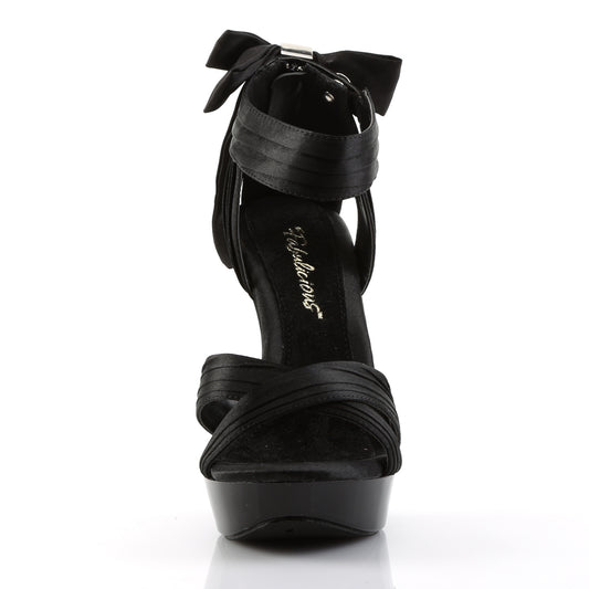 【FABULICIOUS】COCKTAIL-568 シューズ Blk Satin/Blk【取寄】