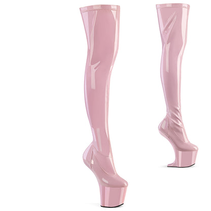 【PLEASER】CRAZE-3000 シューズ B. Pink Str. Pat/B. Pink【取寄】