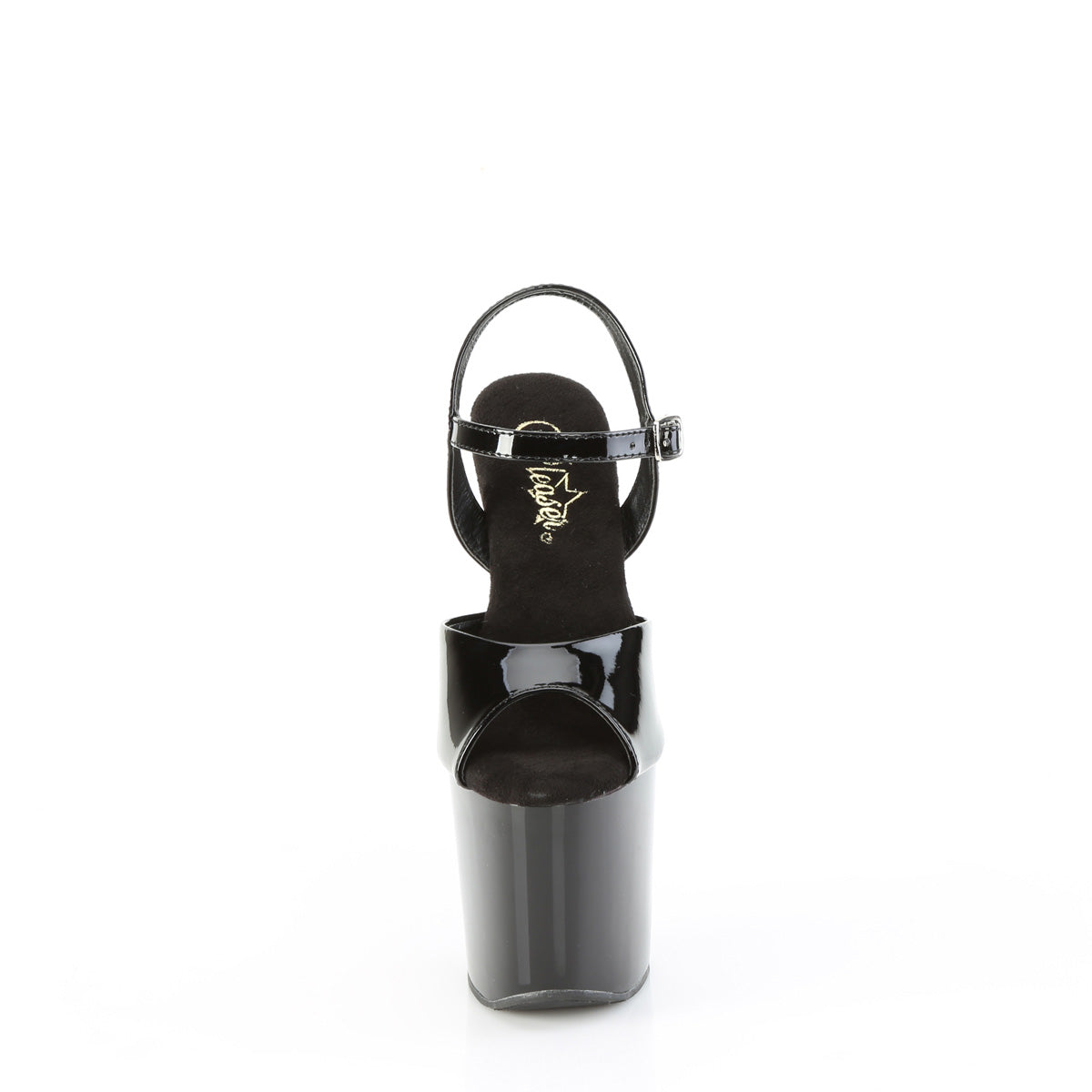 【PLEASER】CRAZE-809 シューズ Blk Pat/Blk【取寄】