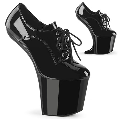 【PLEASER】CRAZE-860 シューズ Blk Pat/Blk【取寄】