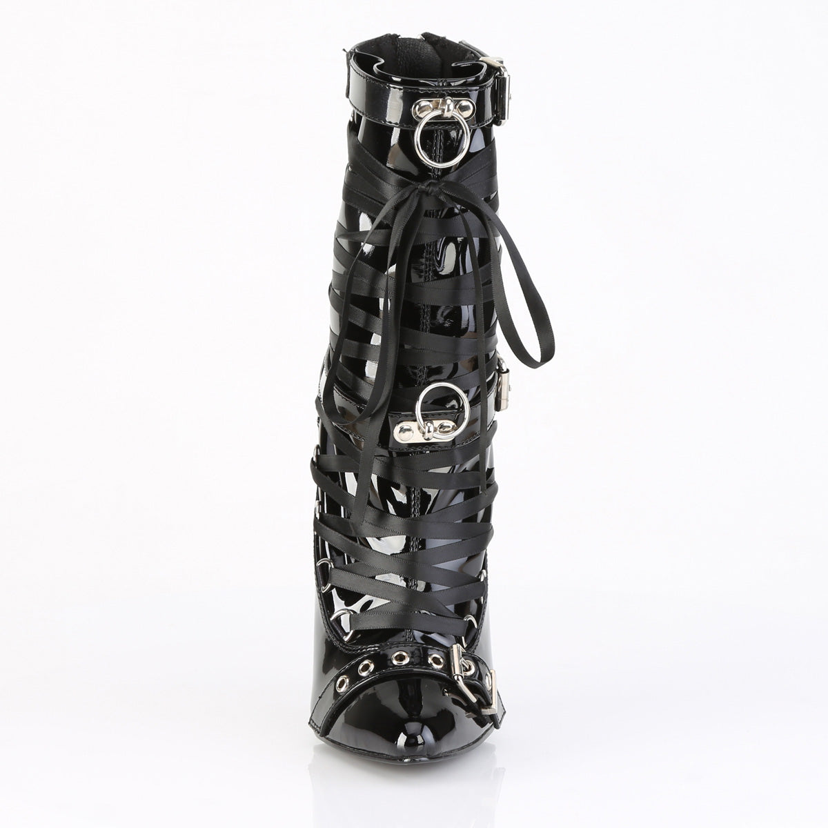 【DEVIOUS】DAGGER-1032 シングルソールシューズ Blk Pat【取寄】