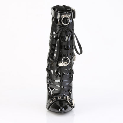 【DEVIOUS】DAGGER-1032 シングルソールシューズ Blk Pat【取寄】