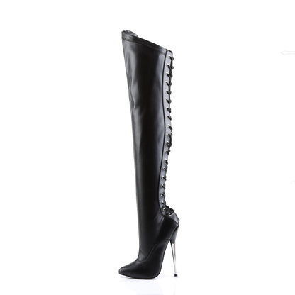 【DEVIOUS】DAGGER-3060 シングルソールシューズ Blk Stretch Pu【取寄】