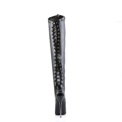 【DEVIOUS】DAGGER-3060 シングルソールシューズ Blk Stretch Pu【取寄】